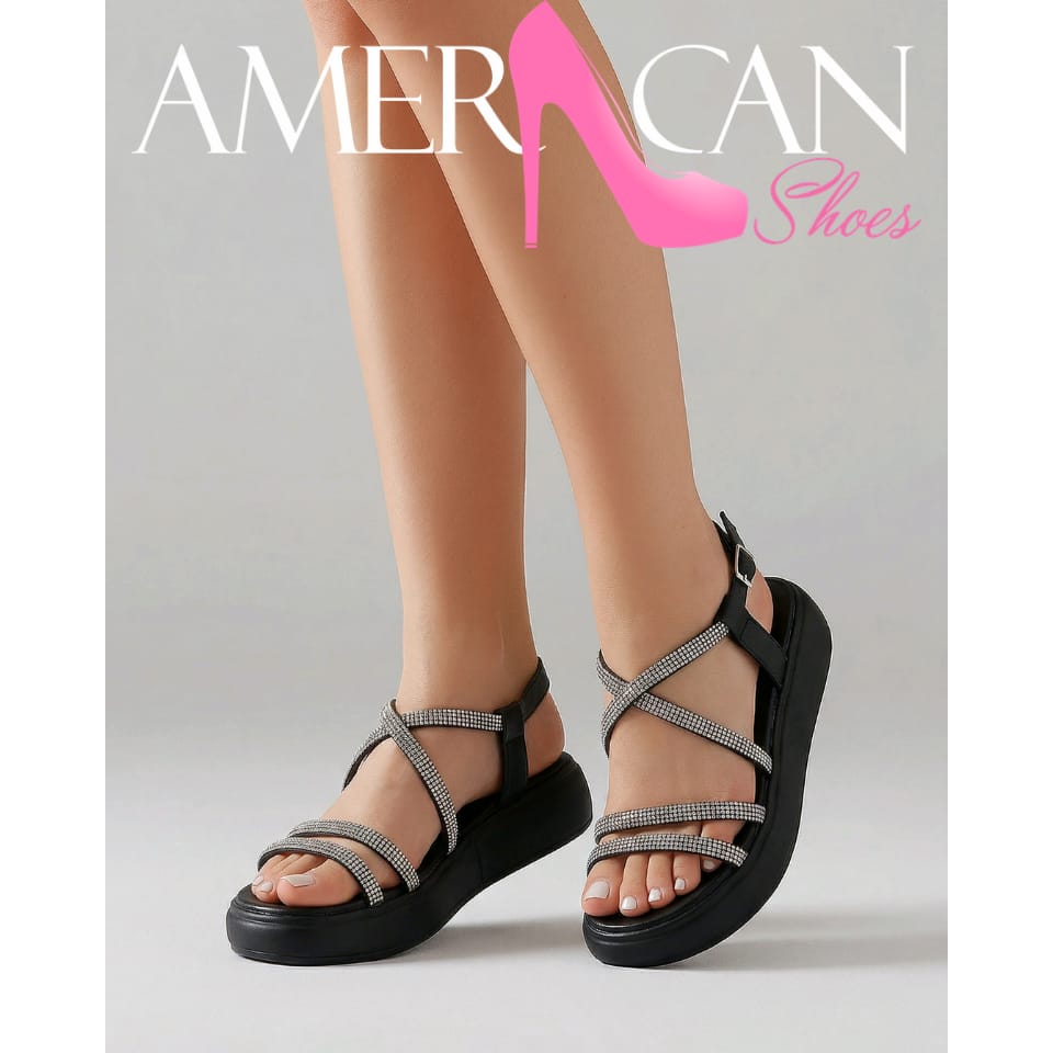 sandalia orion negra